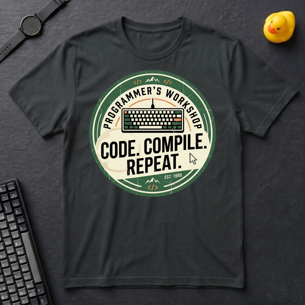 Code Compile Repeat T-Shirt