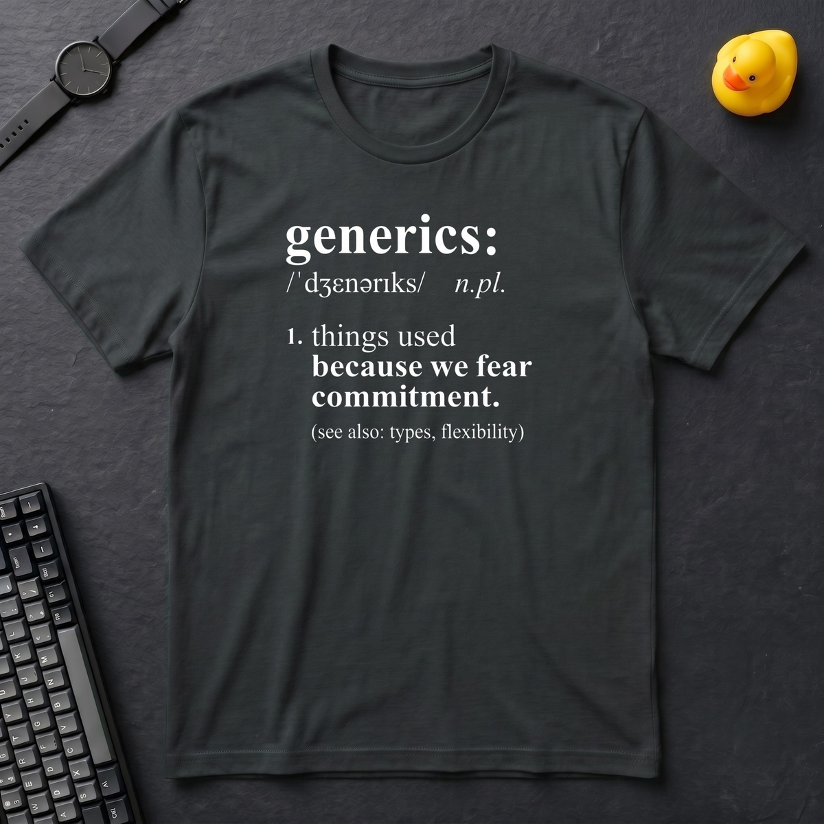 Generics Commitment T-Shirt
