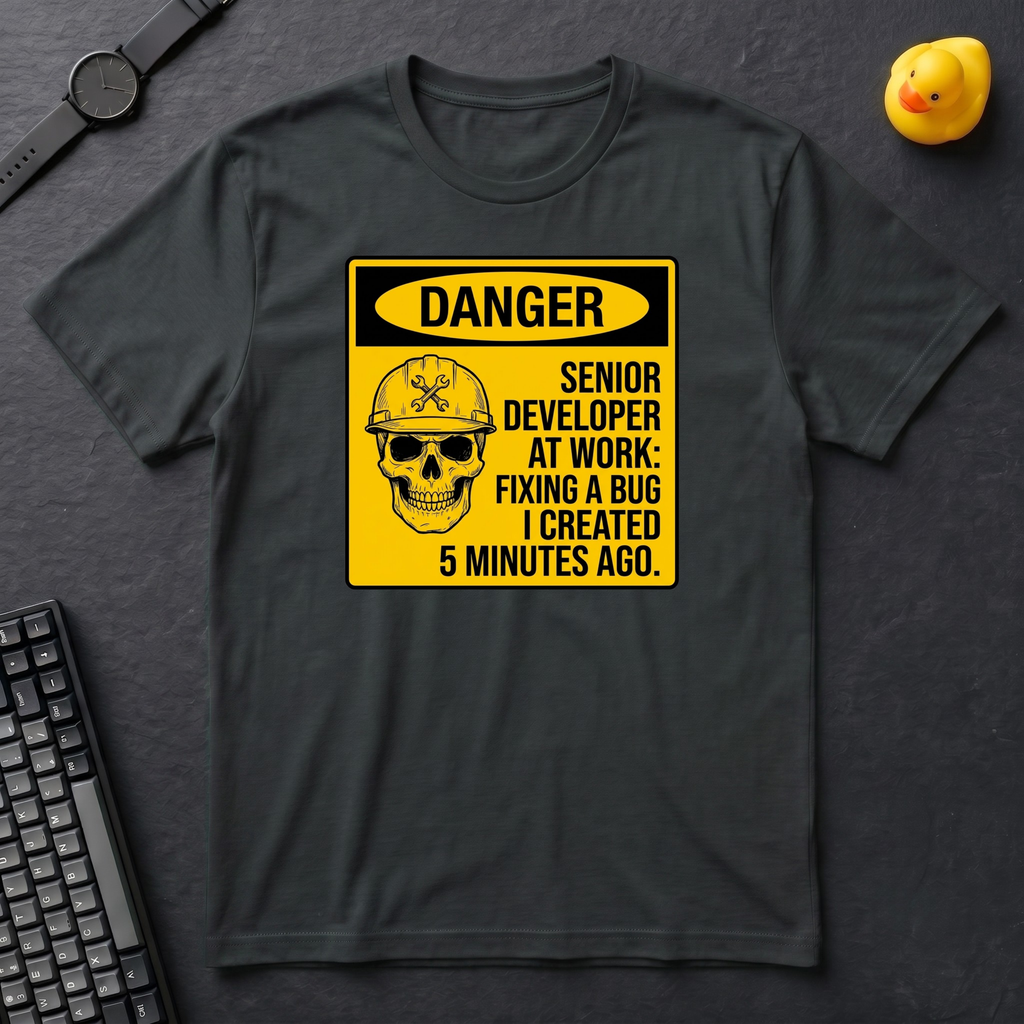 Senior Developer At Work T-Shirt