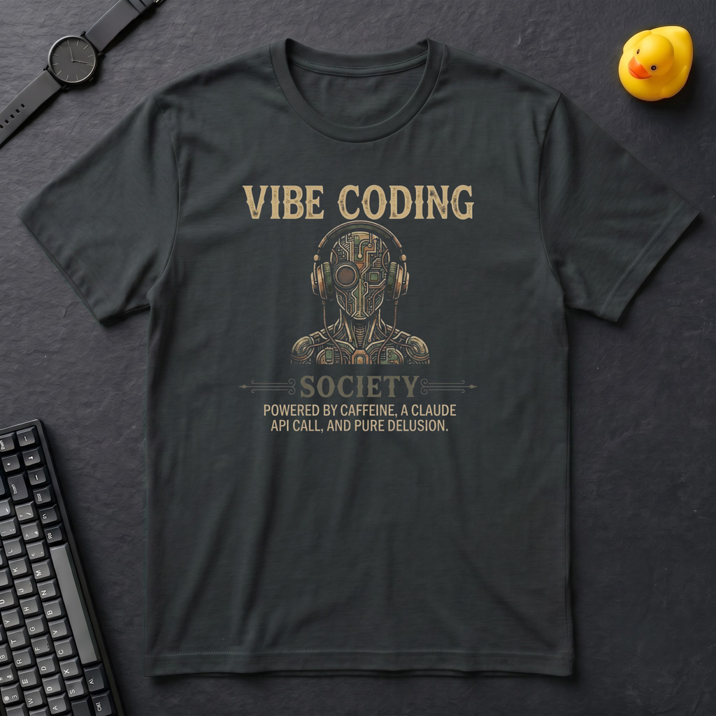 Vibe Coding Society T-Shirt