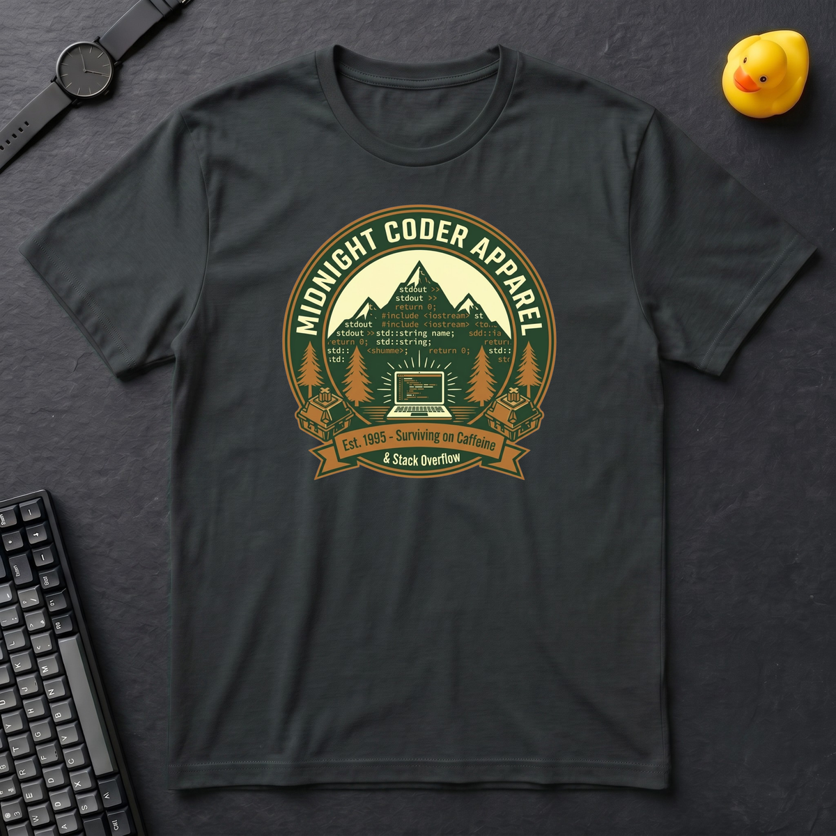Midnight Coder Apparel T-Shirt