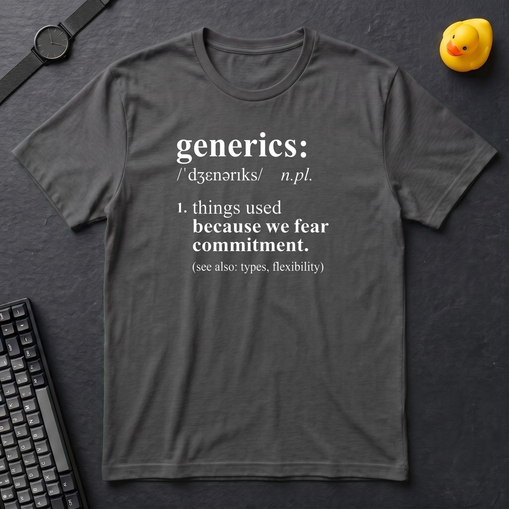 Generics Commitment T-Shirt
