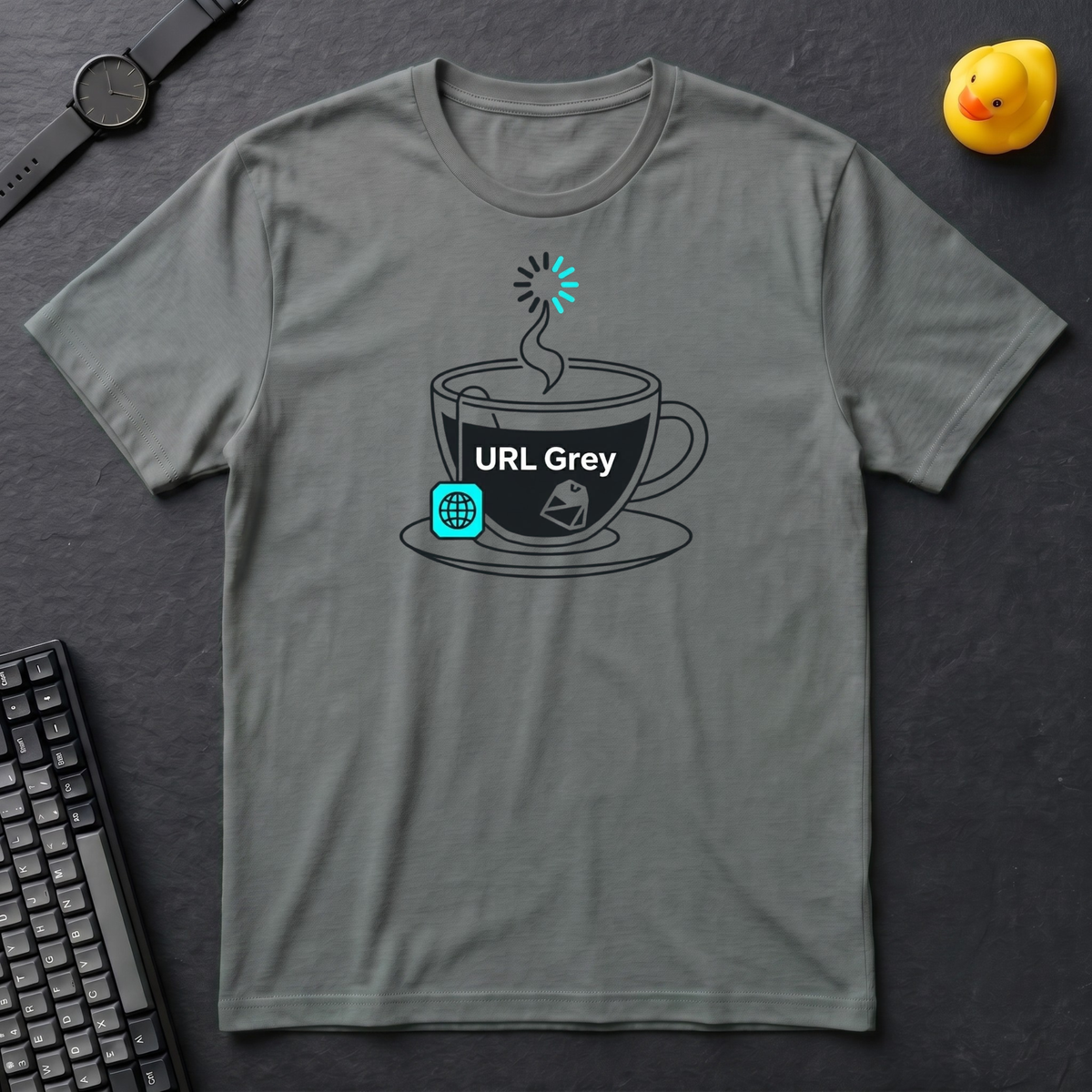 URL Grey T-Shirt