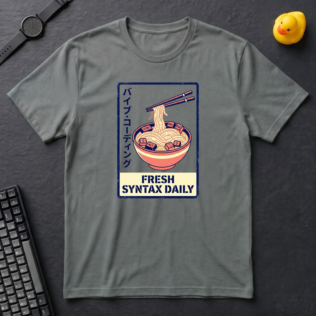 Fresh Syntax Daily Colored T-Shirt