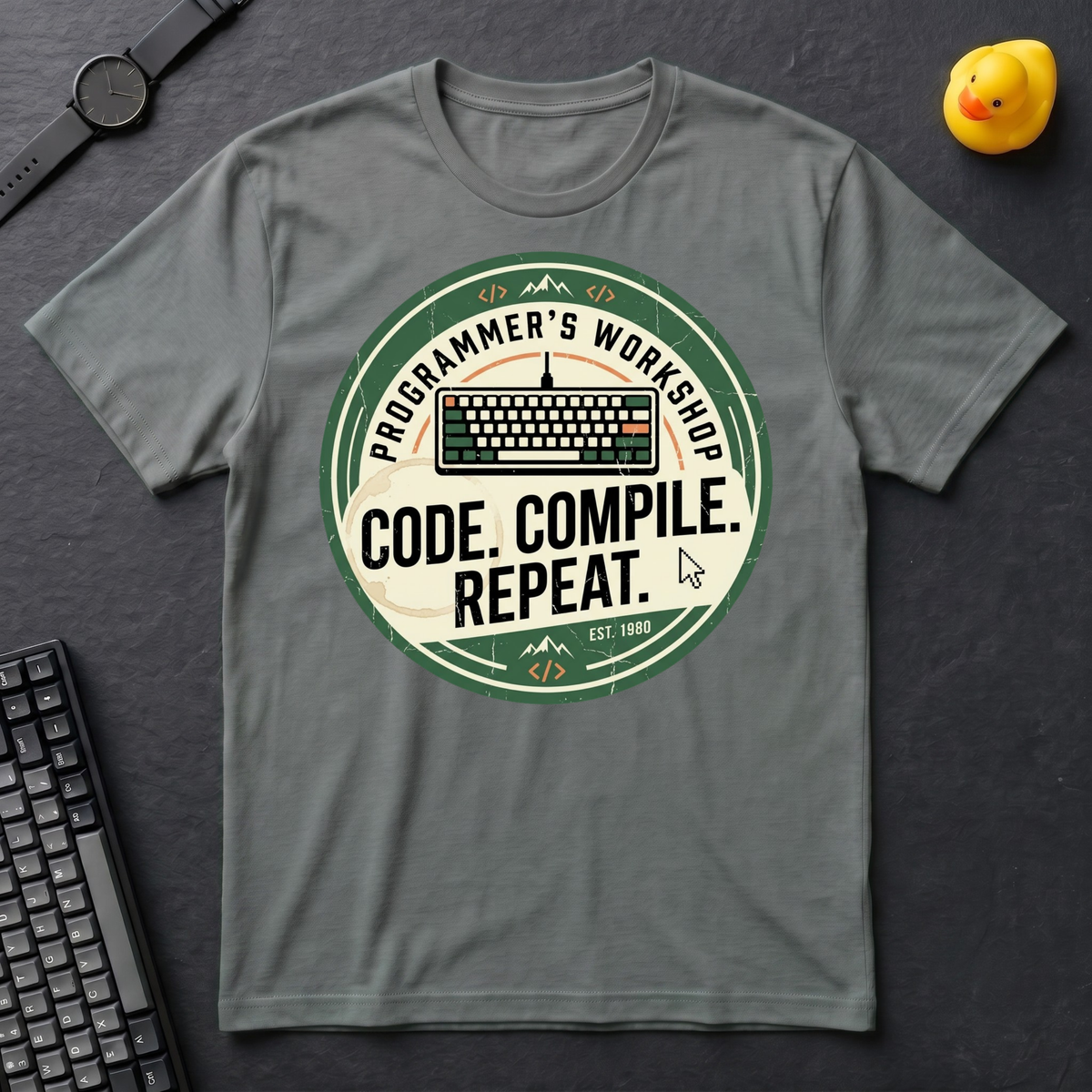 Code Compile Repeat T-Shirt