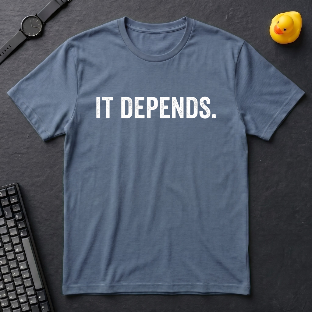 It Depends T-Shirt
