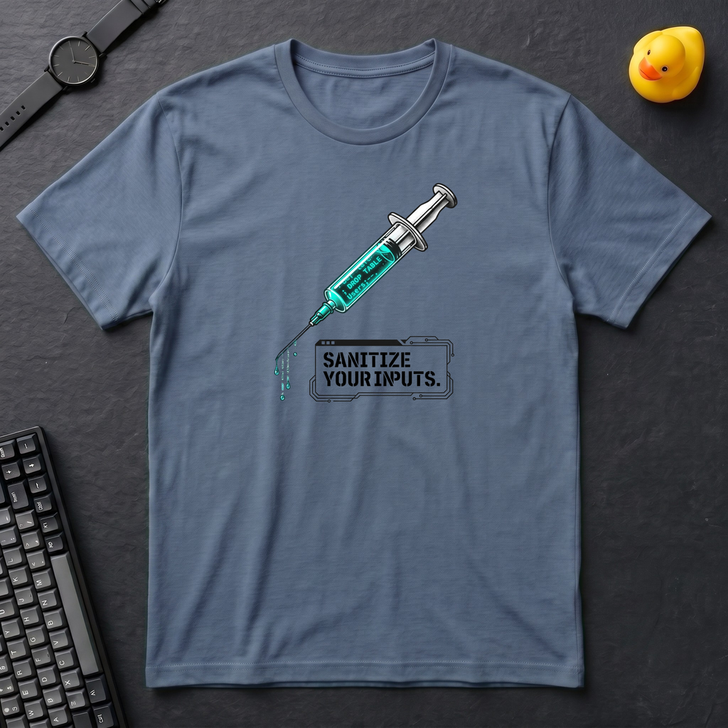 Sanitize Your Inputs T-Shirt