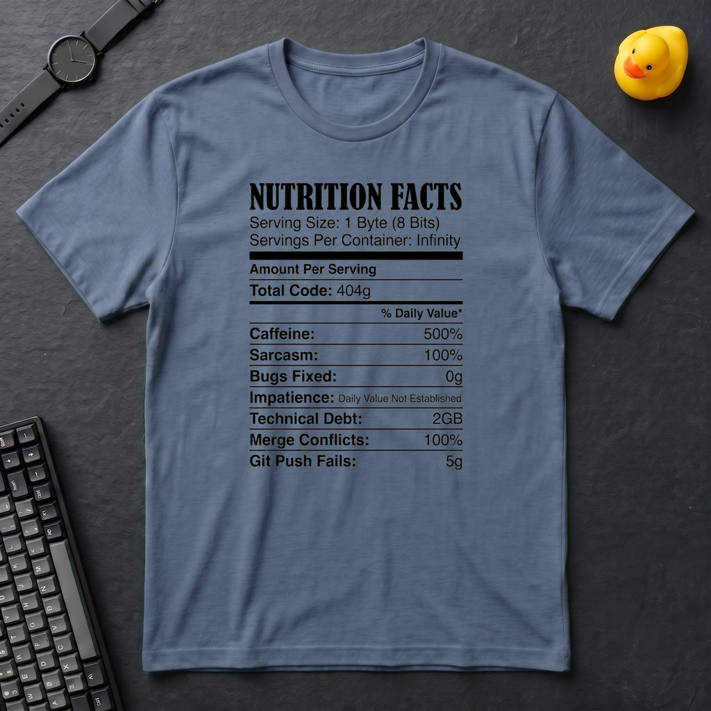 Nutrition Facts T-Shirt