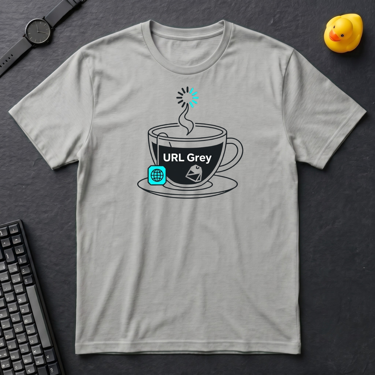 URL Grey T-Shirt