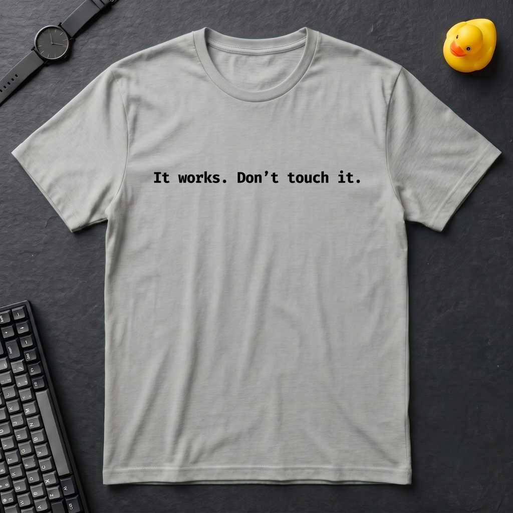 It Works Don't Touch It T-Shirt