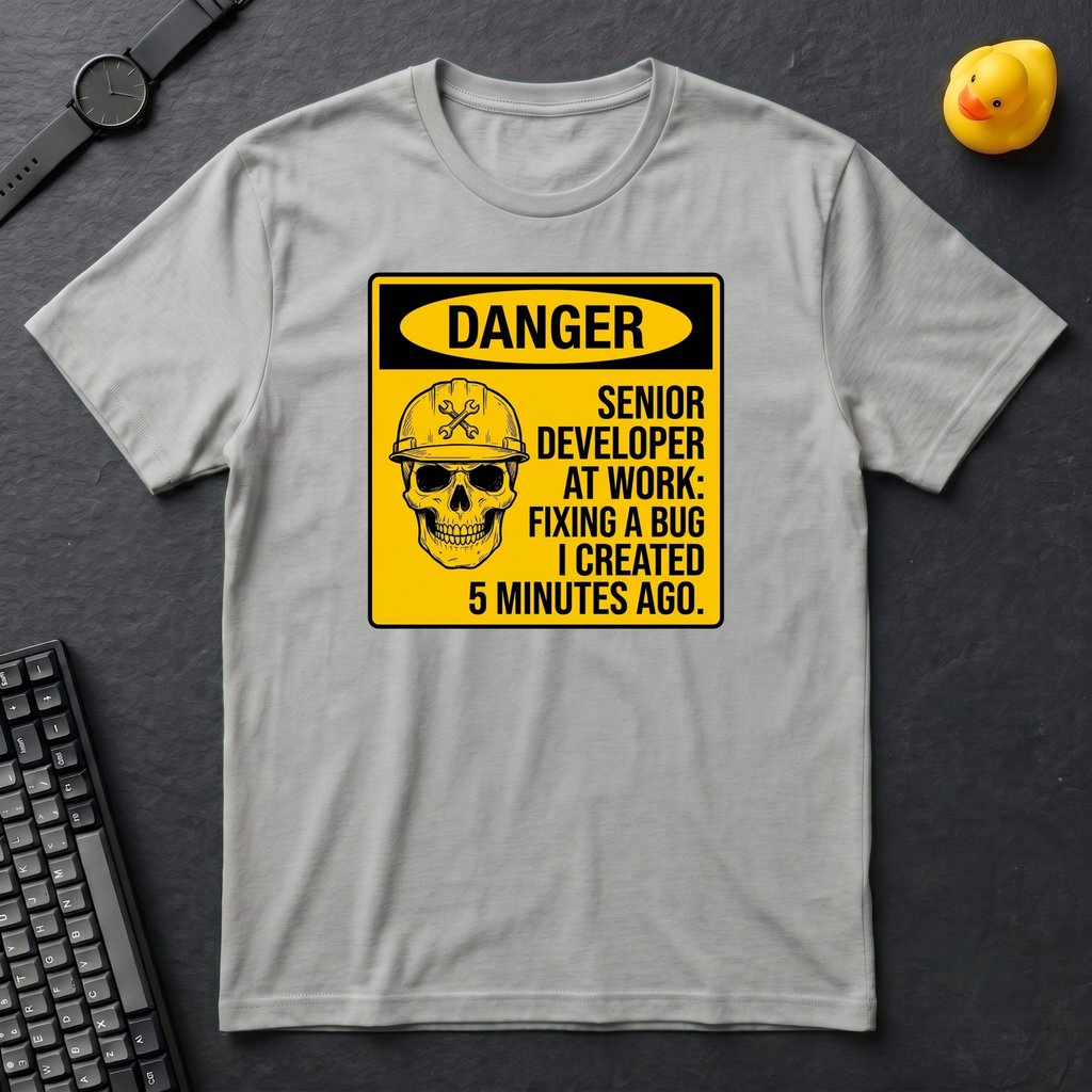Senior Developer At Work T-Shirt