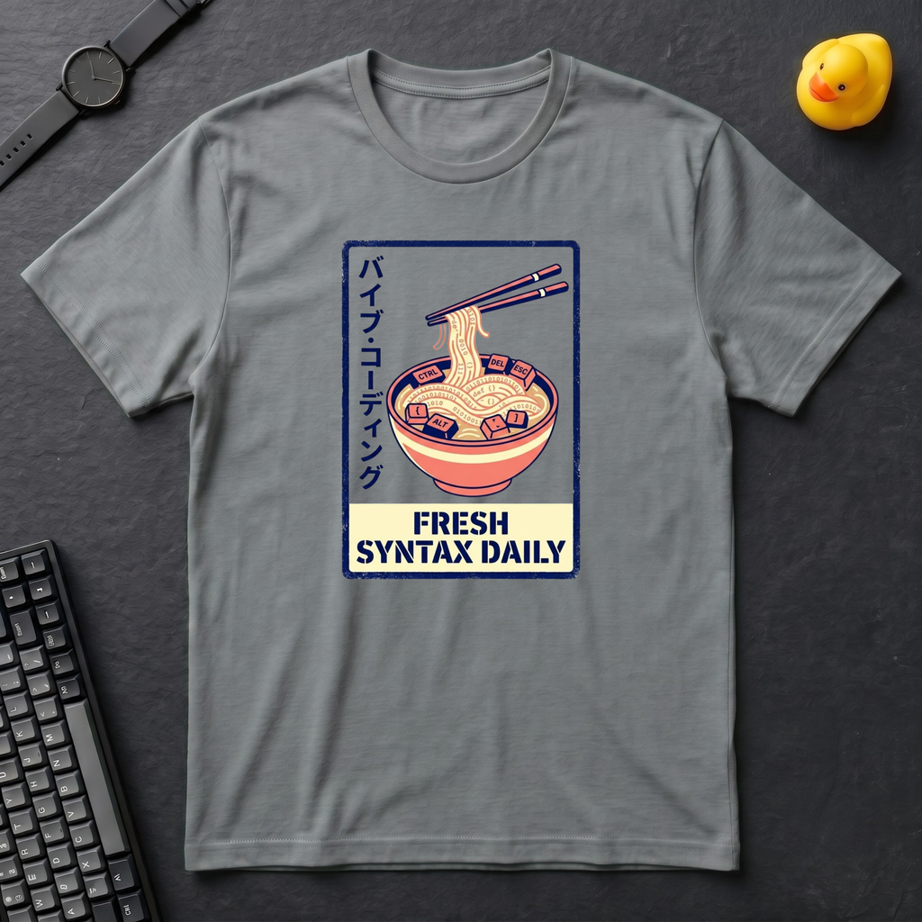 Fresh Syntax Daily Colored T-Shirt