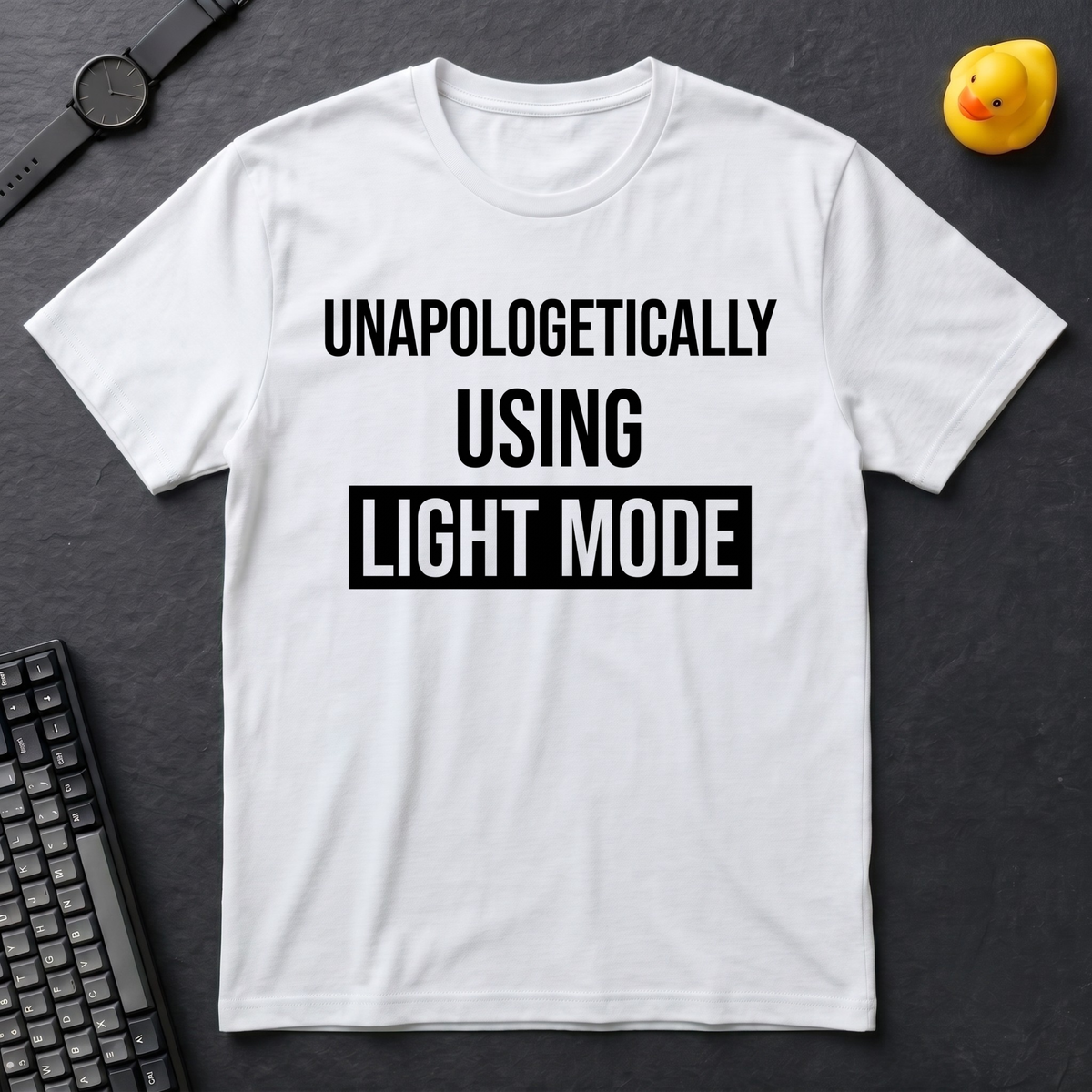 I Am Using Light Mode T-Shirt