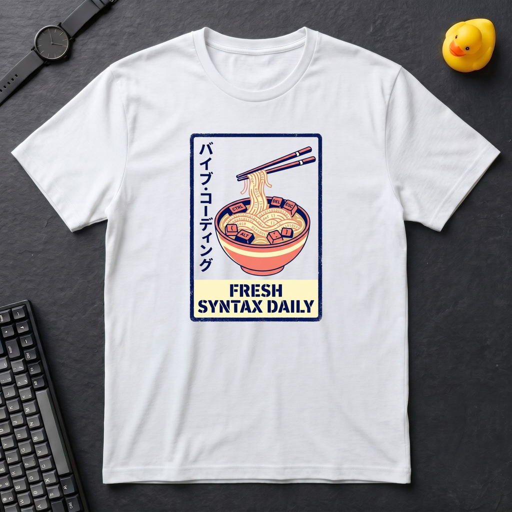 Fresh Syntax Daily Colored T-Shirt