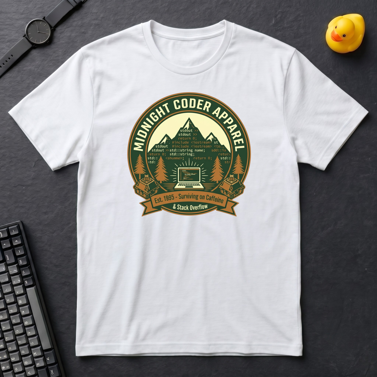 Midnight Coder Apparel T-Shirt