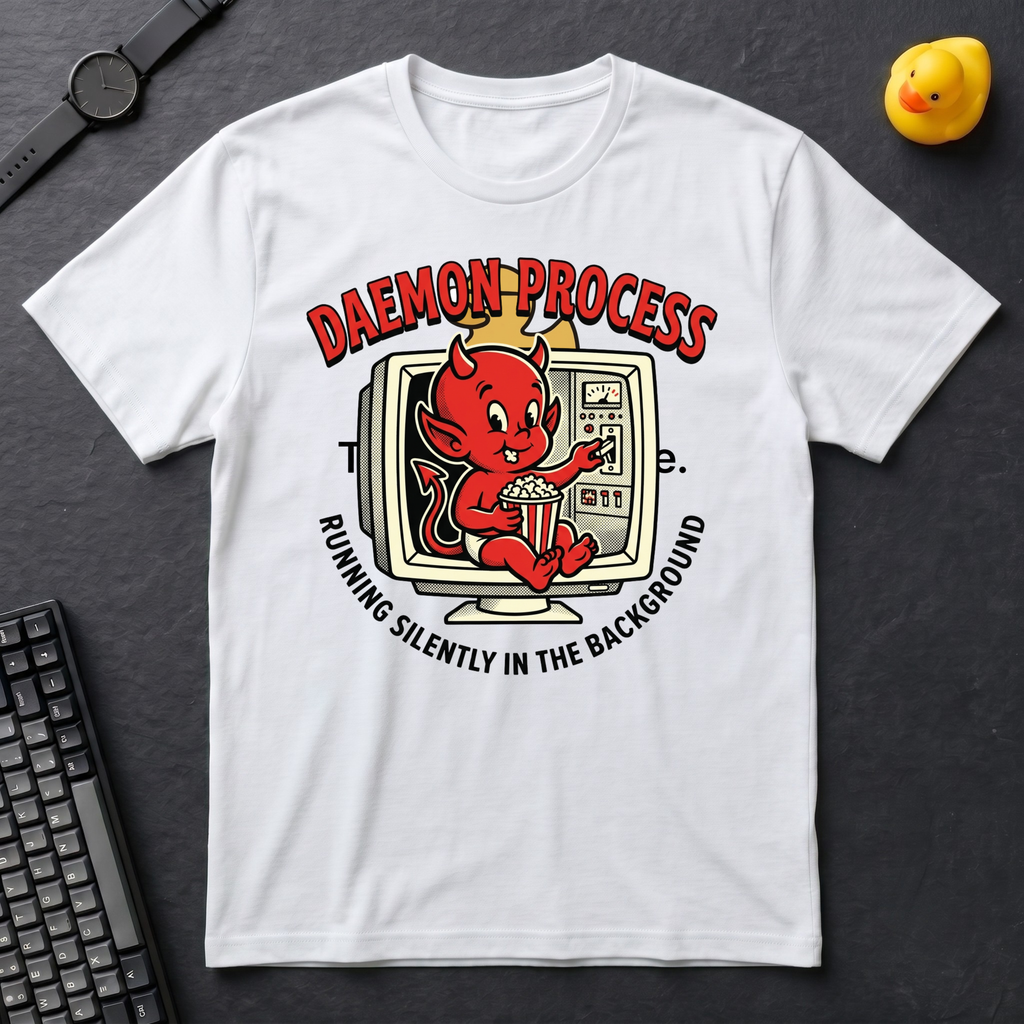 Daemon Process Running T-Shirt