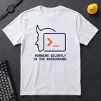 Daemon Running Silently T-Shirt